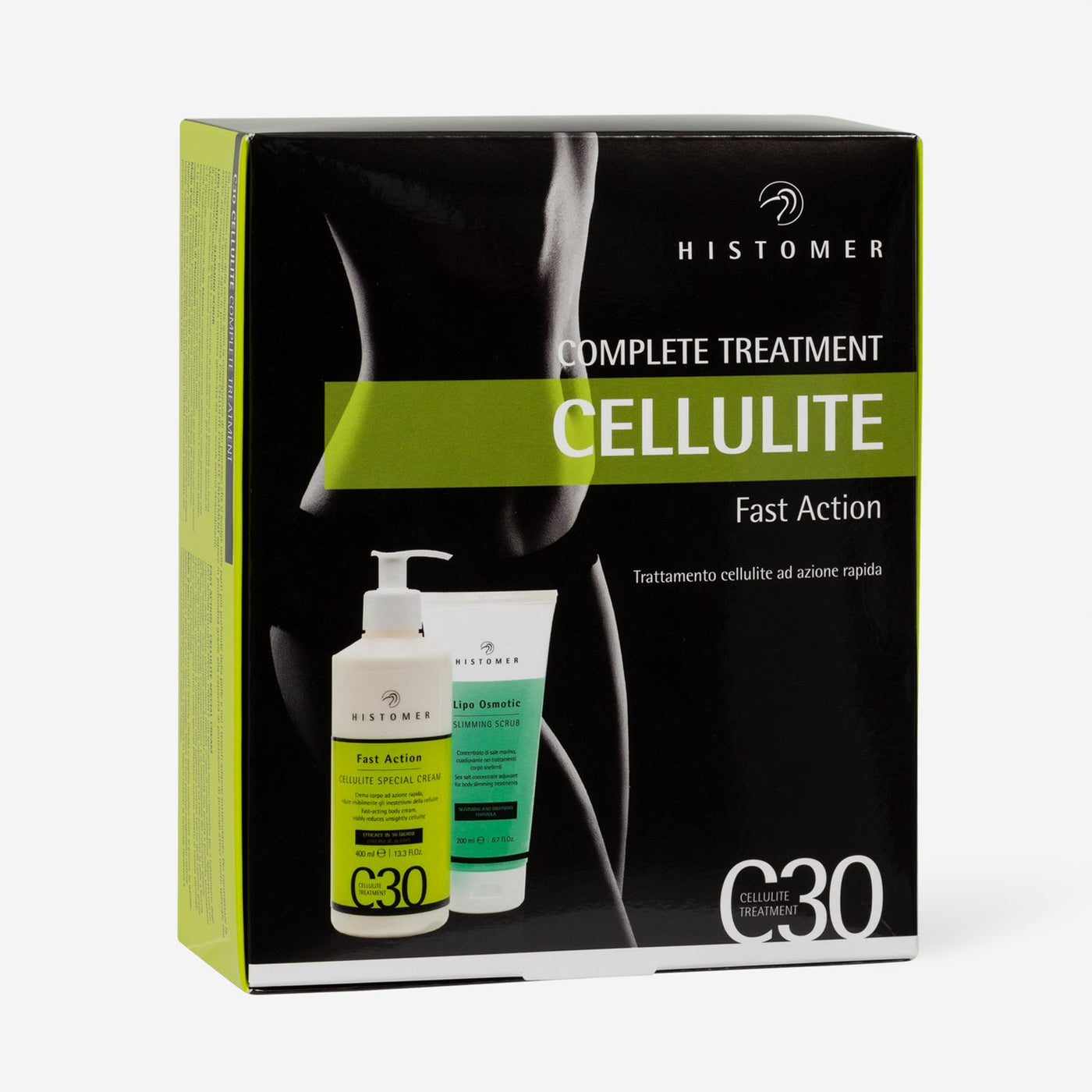 Histomer Kit C30 Riducente Anticellulite con Manopola Speciale