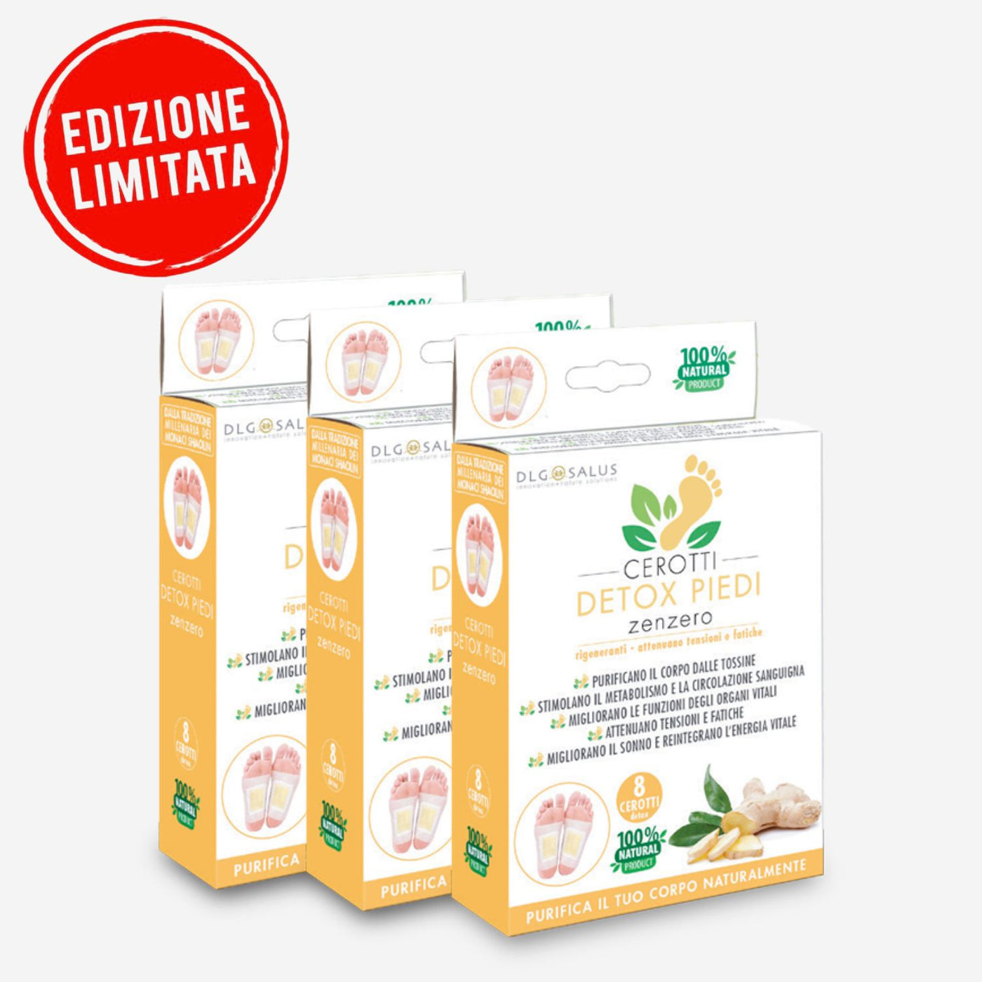 Cerotti Detox DLG Salus Zenzero  Special Pack 24pz